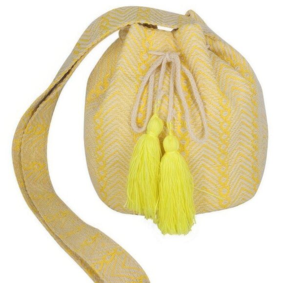 Geometric Pattern Bucket Bag - Picture 3 of 3